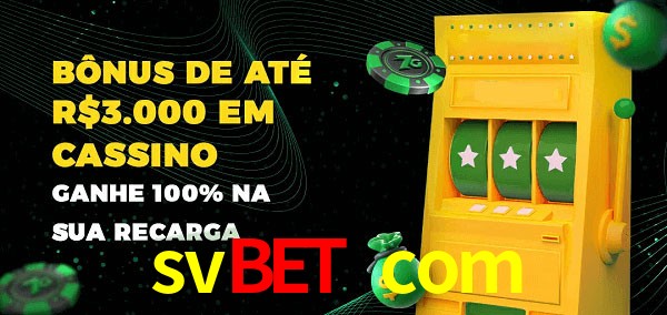 svbet com melhor bônus de depósito